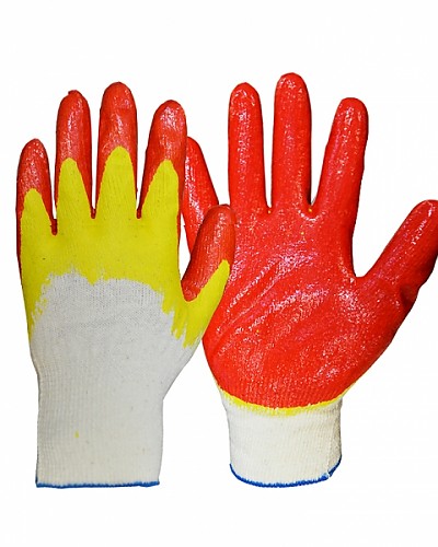 코팅장갑 이중황 코팅장갑 /