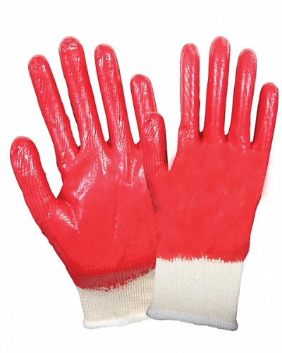 완전코팅장갑(VNM) 돌고래 / 적색 (실/면)