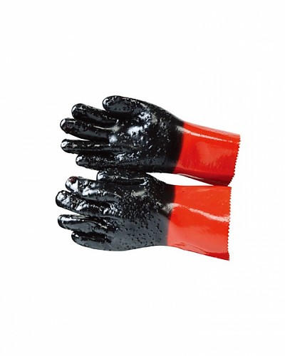 PVC코팅장갑 흑깔깔이(PVC) / 신정